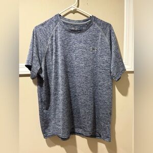 Under Armour Heathered Gray Short Sleeve‎ Tee